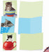 The Best Card Company 10 Adorable Blank Cat Cards (4 x 5.12 Inch) - Cute Kittens Assorted Bulk Notecard Set - Cup-Cats