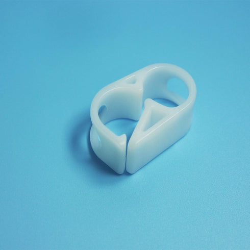 Plastic Tubing Clamps, Tube Clamp 0.196-0.314 Inch, Laboratory Pinch Valve Flow Control Hose Clamp (5pc Pack)
