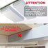 Desk Drawer Attachment 2 Pack - Hidden Pencil Organizer, Adhesive Pen Holder for Desktop Storage