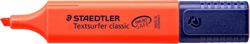STAEDTLER 364-2 Textsurfer Classic Highlighter - Red (Box of 10)
