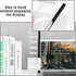 Monitor Memo Board Sticky Note Holder, Acrylic Transparent Message Board for Office, 1 Set (Left & Right) by Lechay