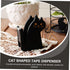 STOBOK Cat Tape Holder, Cute Desktop Tape Dispenser, Vintage Washi Tape Cutter