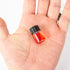 100pcs Clear Small Glass Vials 2ml with Screw Caps