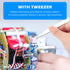 500Pcs Connector Pins Kit, Car Electrical Wire Terminal Pins, Non-Insulated Plug Removal Male Female Crimp Pins