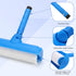 Woxnoc Kit,9FT 10 Inch Ceiling Paint Roller No Drip Extension Pole Included Ceiling Paint Roller with Shield