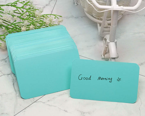 Penta Angel 100 Pcs Mini Paper Blank Gift Notes Cards, DIY Craft Small Word Business Message Cards