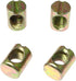 RLECS 12pcs M8 Pozidriv Hammer M8 15mm Slotted Barrel Nuts Cross Dowels Slotted Nuts Horizontal Hole Nut Embedded Nut