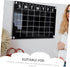 STOBOK 1 Set Erasable Message Board, Wall Mounted Memo Board, Chore Chart, Calendar, Office Decor, Weekly Plan Note