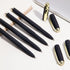 Black Ink Gel Pens - 1.0 mm Bold Point with Large Ink Cartridge, 12 Pack