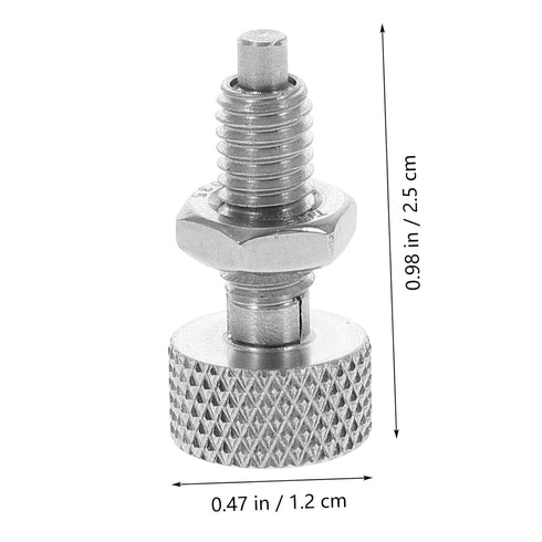 DOITOOL 10 Toolbox Pcs Knurled Knobs Spring Plunger Knob Locking Plungers Small Locating Plungers Tool Chests Quick