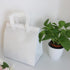 Chanseen 20Pcs Insulated Take Away Bags Disposable Cooler Bag Thermal Lunch Grocery Take Out Bags for Coffee Milk Tea