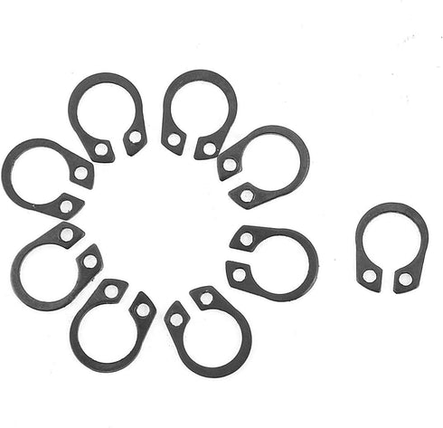 Ruilogod 7.4mm Inside 9.2mm Outer Dia External Circlip Shaft Firmware 10 Pcs (id:
