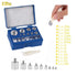 17Pcs Precision Calibration Weight Set, 1 x 100g, 1 x 50g, 2 x 20g, 1 x 10g, 1 x 5g, 2x2g, 1x 1g, 1x500mg