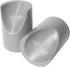 8 Gray Folding Chair V-Tip Stabilizer Caps, 7/8 Inch ID - Heavy