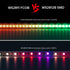 WS2811(WS2812B) 180LED/m 180IC DC5V 3.2FT 10mm BTF-LIGHTING FCOB COB IC RGB LED Strip Individual Addressable Flexible
