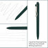WY WENYUAN Ballpoint Pens - Fine Point Smooth Writing Pens - Black Ink 1.0 Mm for School Office