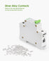 12V-110V DC Miniature Circuit Breaker, 20 Amp 1 Pole Battery Breaker Protector for Solar PV System and RV