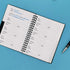 Telephone Address & Birthday Book with Tabs, Black 5x7 inch Address Log Book for Contacts, Phone Numbers, Addresses,
