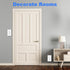 Decorator Wall Plate: Light Switch Outlet Cover with Screws, 1-Gang Standard Size 2.76"W x 4.5"H, Glossy White (10 Pack)