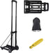 KINJOEK 25kg 55lbs Folding Hand Truck, Solid Construction Utility Cart for Luggage
