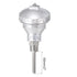 MECCANIXITY PT100 1/2" NPT RTD Thermocouple Stainless Steel Temperature Sensor Probe Terminal Head -50 to 420C, 8x50mm