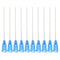 PATIKIL 22Ga x 2 Inch Dispensing Needle Tips, 10Pcs Blunt Tips with Luer Lock for Glue Oil Applicator