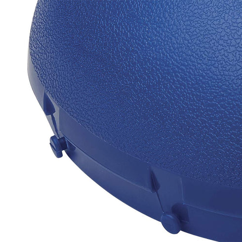 Sellstrom S39000 Single Crown Safety Face Shield with Pin Lock Headgear, Plastic, Blue (Window Not Included)