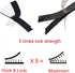 Dual Lock Fastener 1in x 2in, 8pcs Reclosable Interlocking Tape Heavy Duty, Adhesive Hook Lock for Indoor Outdoor