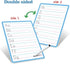 Double Sided Dry Erase Handwriting Practice Boards, Alphabet A-Z and Number 1-10 Tracing Board for Kids