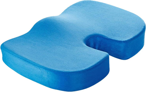 Gooddyiyukey Seat Cushion for Car, Memory Foam Ergonomic Wheelchair Cushions for Sciatica &