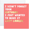 CENTRAL 23 Belated Birthday Card - 'Last Longer' - Funny Sorry It's Late Cards with Fun Stickers