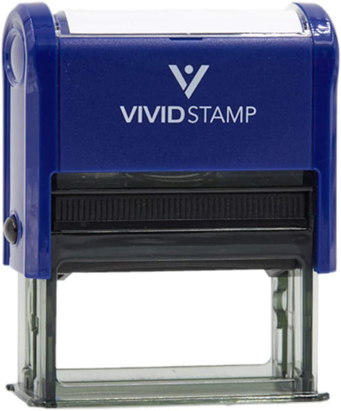 Fuck You Self-Inking Office Rubber Stamp, Large, Blue