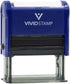 Fuck You Self-Inking Office Rubber Stamp, Large, Blue