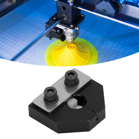 Wide Compatibility with Filament Welders, Standard Design Aluminum Alloy Filament Welding Connectors, PLA (Black)
