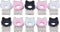 Cat Shape Medium Paper Clips, Easy Grip Binder Clips, Assorted Color, 10 Pcs/Set School Office Supplies