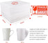 Moving Supplies 15"x15" 50 Pack Cushion Foam Pouches, Packing Supplies for Moving and Storing Dishes, Glasses