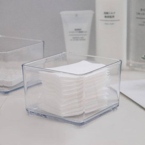 Carrotez Makeup Organizer, Clear Drawer Organizer, Plastic Vanity Organizer for Makeup, Bathroom, Desk, Office