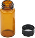 Clear and Brown Glass Vials - Liquid Sampling Sample Bottles, Screwcap Lab Capacity 10 ml (Pack of 15)