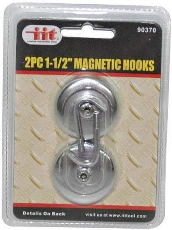 90370 Magnetic Hooks, 1 1/2-Inch