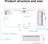 NaveiTech WS2811 WS2812B TM1934A SK6812 WS2805 UCS8904B Tuya SPI LED Strip Controller Mic WiFi UART Download APP