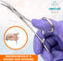 Kelly Hemostat Forceps, Precision Surgical Tool for Medical and Crafting Applications (5.5" Curved)