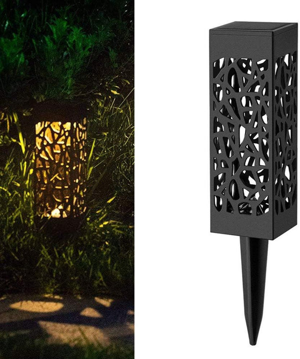 Juesi Solar Powered LED Garden Lights, Automatic Led for Patio, Pathway, Yard and