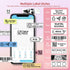 Phomemo D30 Portable Handheld Bluetooth Label Maker, Mini Printer with Multiple Templates for Home Office School Use