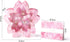 ONQendDv Cards,1pcs 3D Cards, Holiday Greeting Assorted Greeting Cards for Occasions Cards Pink Graduation Mothers Day