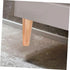 4pcs NUOBESTY Adjustable Solid Wood Furniture Legs for Sofas Coffee Tables Cabinets Dining Tables Tv Stands Sleek