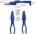 Plastic Pliers Nail Holder for Hammering, Finger Protective Nail Guide, Auxiliary Pliers for Woodworking