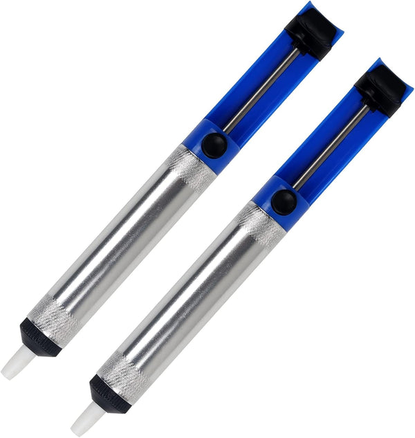 Solder Sucker Desoldering Pump, Electric Soldering Iron Auxiliary Tool, Vacuum Pump Solder Removal Tool (2 pcs)