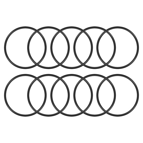 uxcell Nitrile Rubber O-Rings, 47mm OD, 43mm ID, 2mm Width, Metric Sealing Gasket, Pack of 10