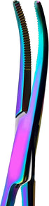 Set (5.5 Inch, 3 Set) SURGICAL ONLINE Titanium Rainbow Hemostats & Scissors - Durable Material, Easy Identification