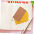 HOODANCOS 10pcs Double-sided Lined Index Cards with for Study and Meetings Paper Cover for College Essentials